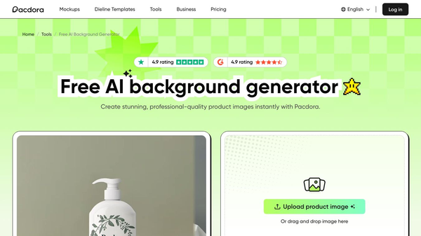 Pacdora AI Background Generator