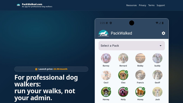 PackWalked