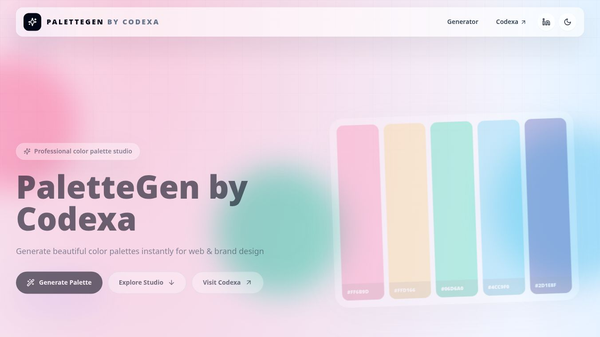 PaletteGen by Codexa