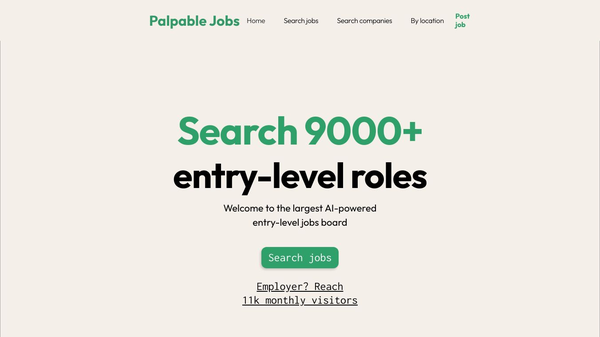 Palpable Jobs