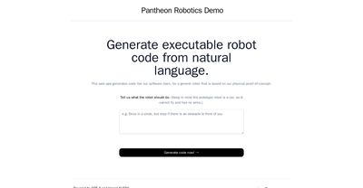 Pantheon Robotics