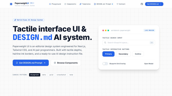 Paperweight UI