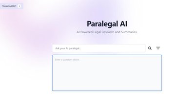 Paralegal AI