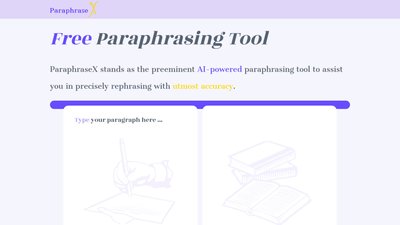 ParaphraseX - AI Paraphrasing Tool