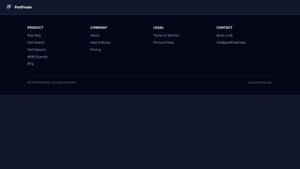 PartFinder