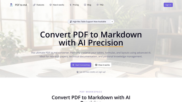 PDF to md