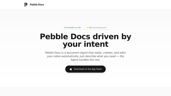 Pebble Docs