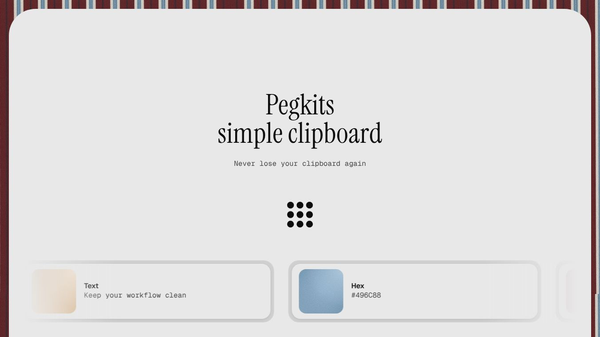 Pegkits
