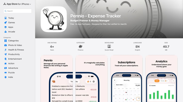 Pennio AI Expense Tracker