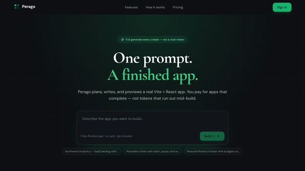Perago App