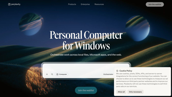 Perplexity Personal Computer for Windows