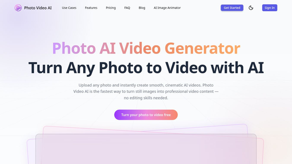 Photo AI Video Generator