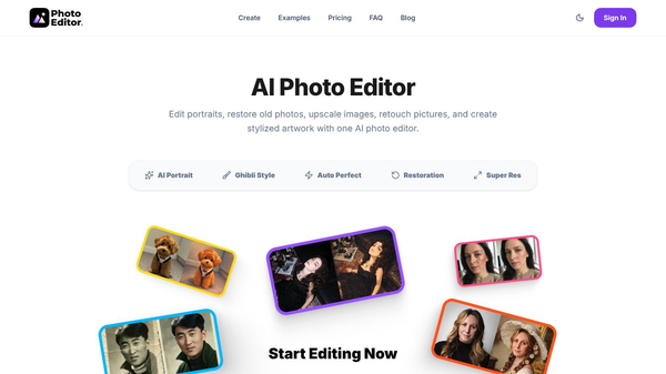 Photo Editor AI