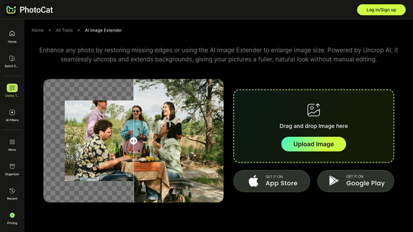 PhotoCat AI Image Extender