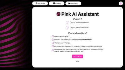 Pink AI Assistant