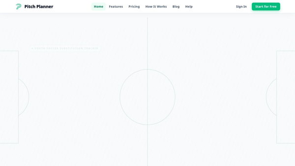 Pitch Planner App