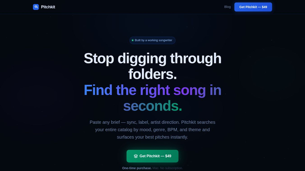 Pitchkit