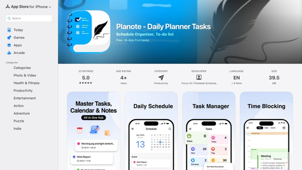 Planote - Daily Planner Tasks