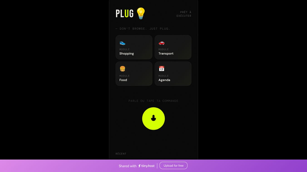 PLUG — AI Action Agent