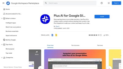 Plus AI For Google Slides