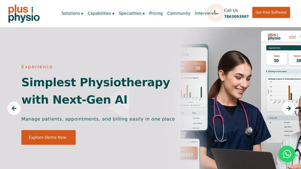 PlusPhysio - Physiotherapy Software