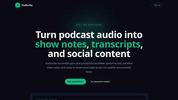 PodScribe