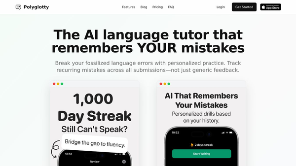 Polyglotty - Break Your Language Plateau