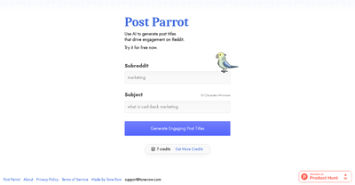 Post Parrot