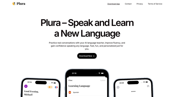 Practice speaking and learning a new language with AI