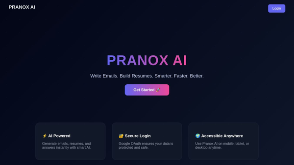 Pranox AI