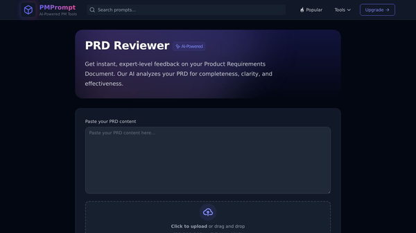 PRD Reviewer