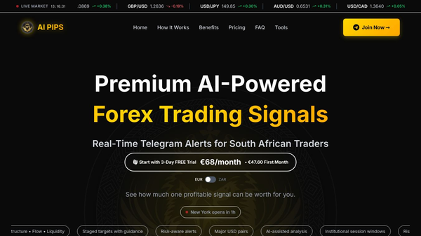 Premium AI-Powered Forex Trading Signals