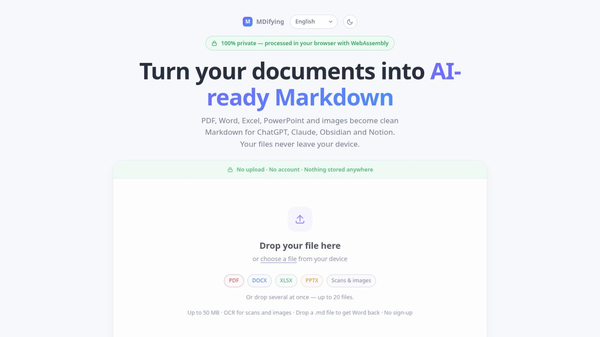 Presenting MDifying