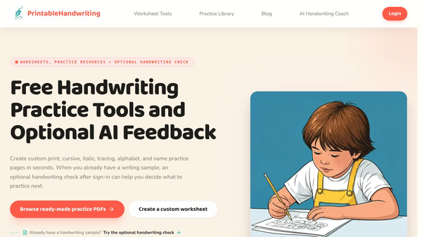 PrintableHandwriting