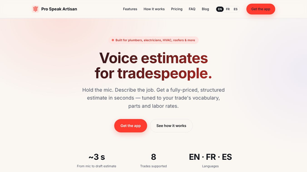 Pro Speak Artisan