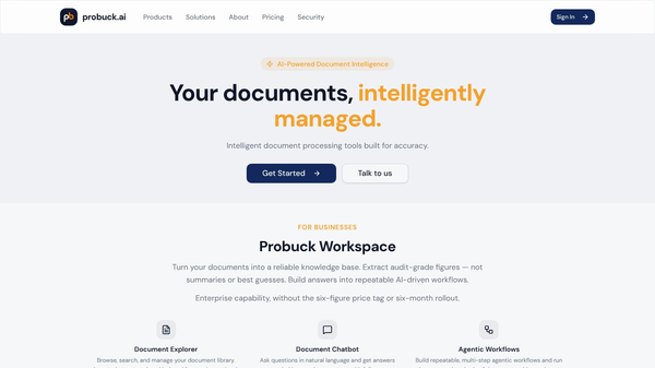 Probuck Workspace