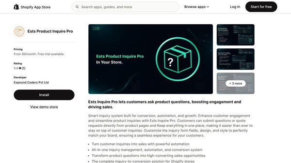 Product Inquire Pro