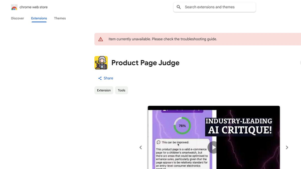 Product Page Judge