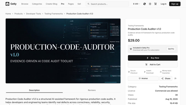 Production Code Auditor v1.0