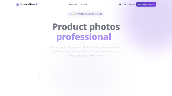 ProductShots AI