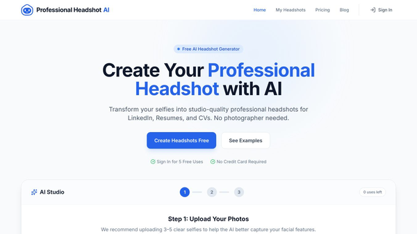 Professional Headshot AI