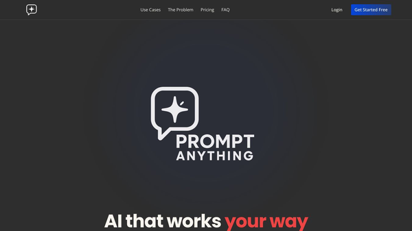 Prompt Anything