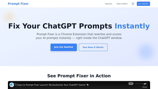 Prompt Fixer