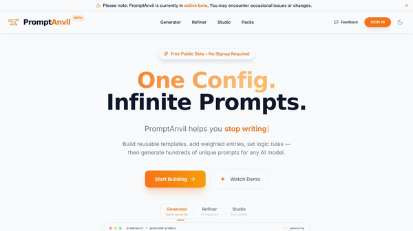 PromptAnvil