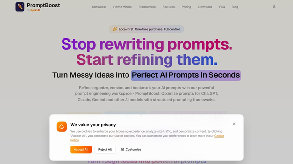 PromptBoost – Stop rewriting AI prompts