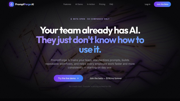 PromptForge AI