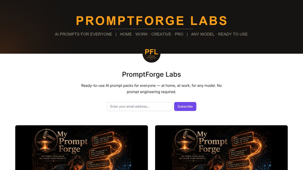 PromptForge Labs