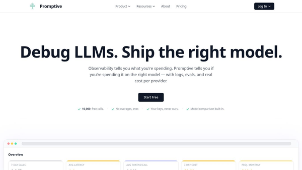 Promptive — LLM Observability