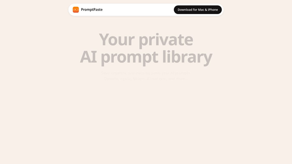 PromptPaste