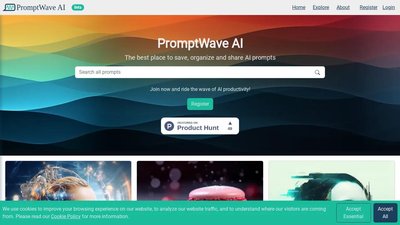 PromptWave AI - for AI Enthusiasts